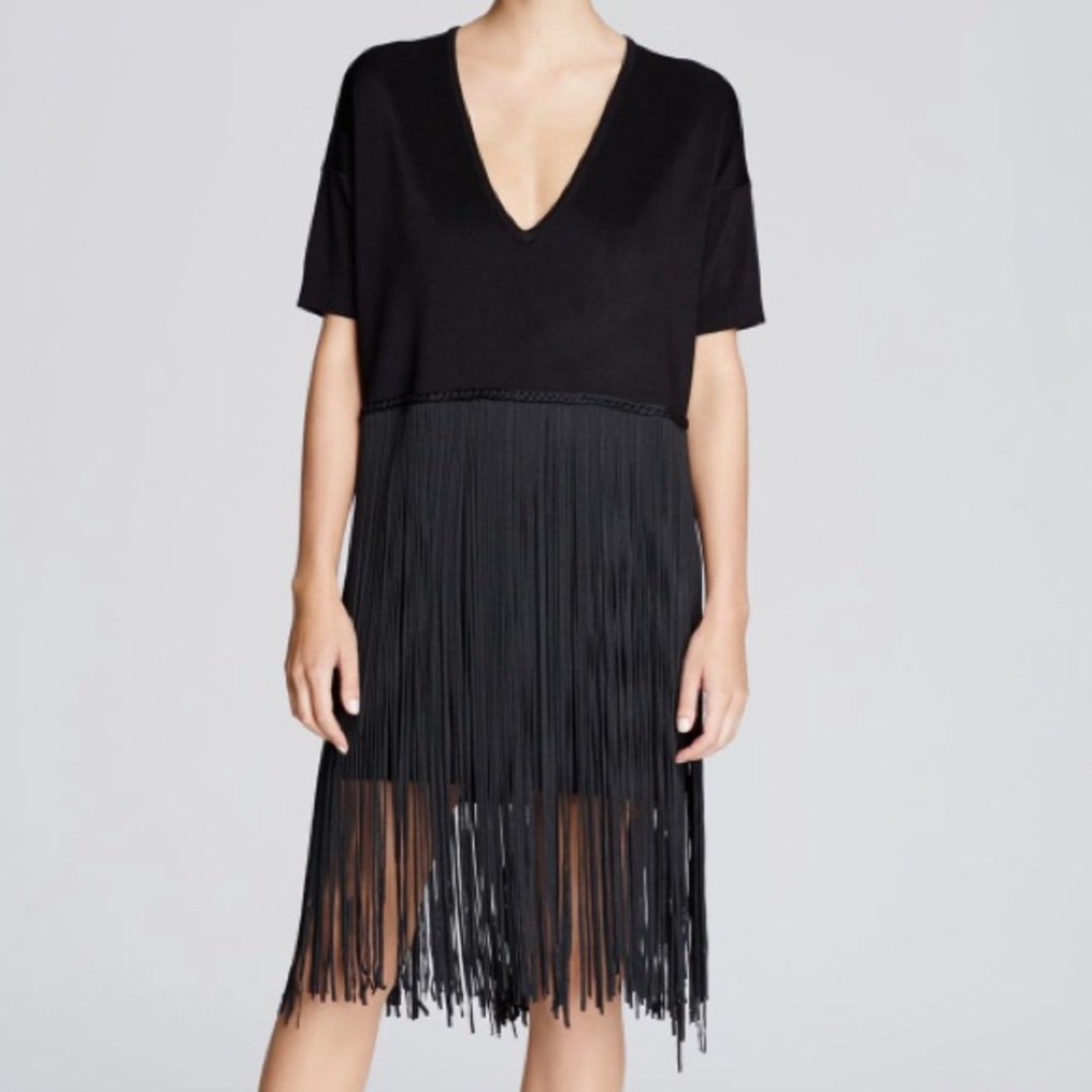 French Connection Fringe Dress